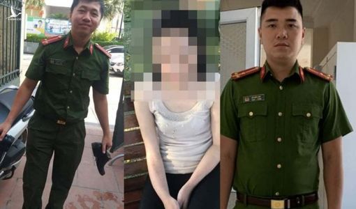 Hai chiến sĩ công an kịp thời cứu người phụ nữ nhảy xuống hồ Tây