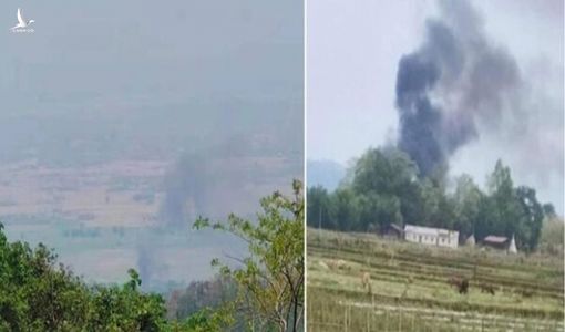 Phiến quân bắn rơi trực thăng quân đội Myanmar