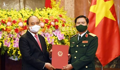 Chủ tịch nước trao quyết định bổ nhiệm Tổng Tham mưu trưởng Quân đội nhân dân Việt Nam