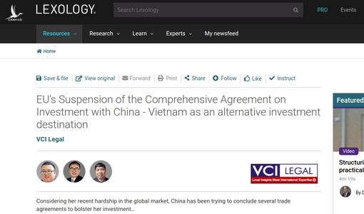 Lexology: Việt Nam, quốc gia hiếm hoi có vị thế tuyệt vời thu hút FDI toàn cầu