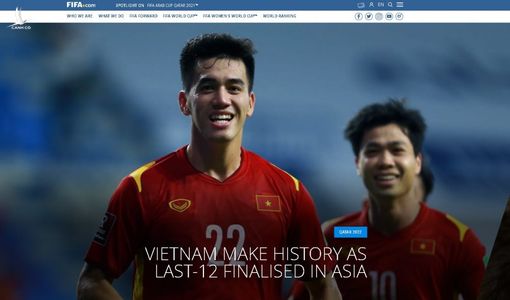 FIFA: Tuyển Việt Nam tạo nên bước đột phá lớn nhất vòng loại World Cup 2022
