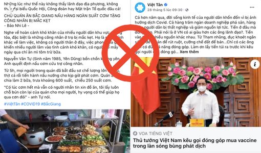 Đóng góp cho Quỹ vaccine Covid-19 giúp đất nước thì có gì sai trái?