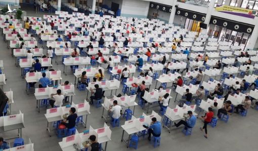 Mô hình phòng dịch sáng tạo: Làm việc và ăn ở tại chỗ
