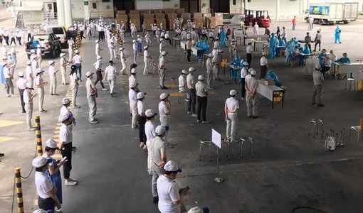 Phong tỏa nhà máy hơn 4.000 công nhân ở Khu công nghệ cao ở TP Thủ Đức