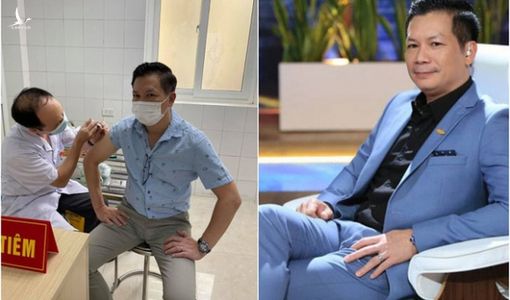Shark Hưng tình nguyện tiêm thử nghiệm vaccine Nanocovax giai đoạn 3