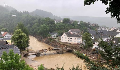 Số người chết tăng nhanh, nhiều nhà cửa bị phá hủy trong trận ‘hồng thủy’ châu Âu