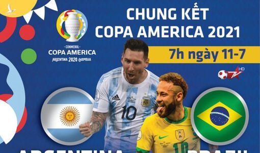 Lionel Messi đưa Argentina dành ngôi vô dịch Copa America 2021