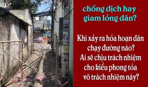 Chống phá ngành y tế thời điểm này là vô đạo đức vô nhân tính