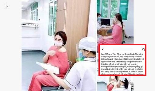 Phó giám đốc Bệnh viện Xanh Pôn nói gì khi được cho là ‘giúp’ tiêm vắc xin ngừa COVID-19?