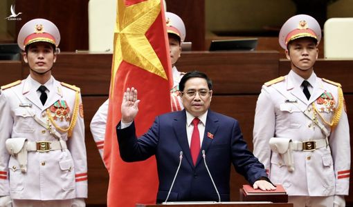 Thủ tướng Phạm Minh Chính tuyên thệ nhậm chức trước Quốc hội
