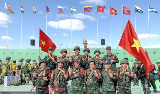 Army Games 2021: Đội tuyển Công binh QĐND Việt Nam xuất sắc giành HCĐ