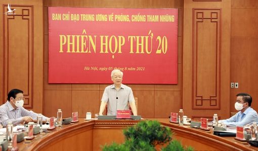 Bổ sung chức năng cho Ban chỉ đạo Trung ương phòng chống tham nhũng