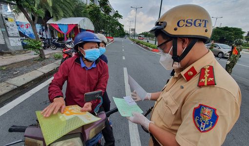 Chưa đầy 24 giờ, cảnh sát giao thông TP.HCM kiểm soát hơn 19.000 trường hợp