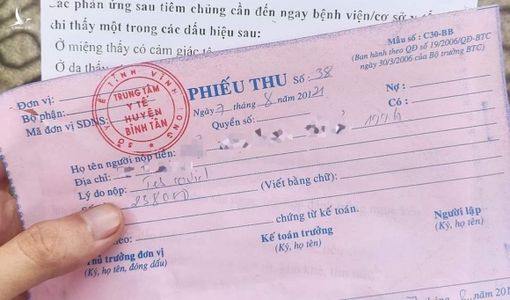 Vĩnh Long: Người dân bức xúc vì tiêm vắc xin phòng Covid-19 phải trả tiền test nhanh