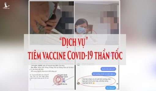 Đình chỉ 1 cán bộ phường liên quan vụ tiêm vắc-xin “thần tốc” nếu chịu chi 1 triệu đồng