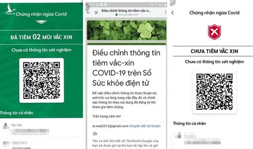 Nhiều người bỗng dưng mất chứng nhận ‘đã tiêm 2 mũi vắc xin’