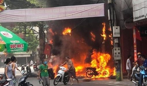 Lời khai của nghi phạm ném xăng làm cháy thiêu rụi 4 căn nhà