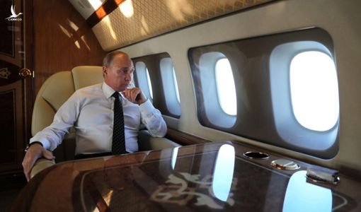 Bí mật an ninh khi đi máy bay của Putin được hé lộ
