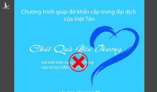 Tỉnh táo với mác từ thiện của các tổ chức chống phá