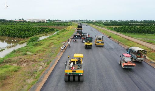 Cao tốc Trung Lương – Mỹ Thuận sắp hoàn thành và đưa vào sử dụng