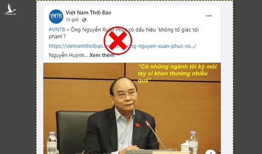 Thôi ngay trò xuyên tạc phát biểu của Chủ tịch nước Nguyễn Xuân Phúc