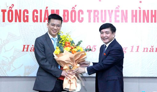 Bổ nhiệm BTV Quang Minh làm tổng giám đốc Truyền hình Quốc hội