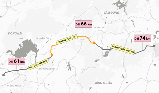 Dự kiến khởi công Cao tốc Tân Phú – Bảo Lộc trong năm 2022