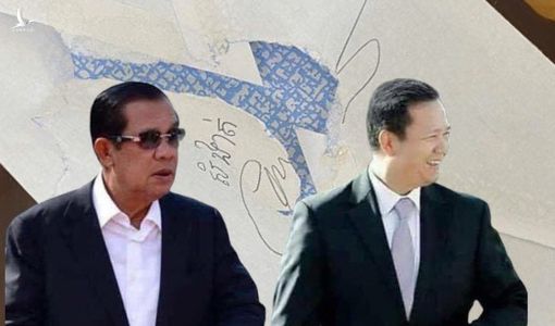 Thủ tướng Hun Sen tung bức thư bí mật của con trai Hun Manet