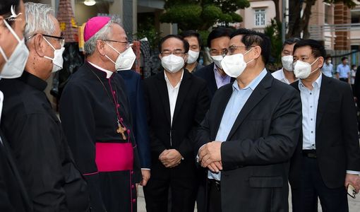 Thủ tướng Phạm Minh Chính chúc mừng Noel 2021 đồng bào Công giáo tại Bà Rịa – Vũng Tàu