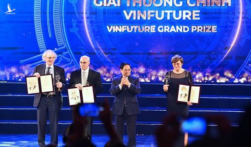 Chủ nhân giải thưởng Vinfuture 3 triệu USD
