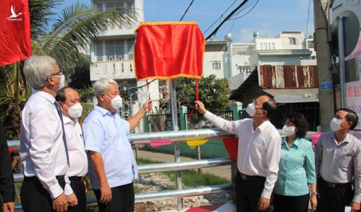 Quận 7 khánh thành 14 công trình kịp cho dân đón Tết
