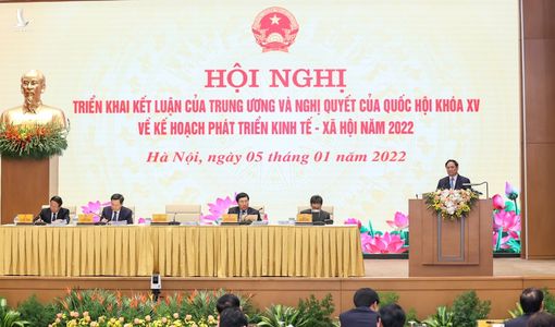 Thủ tướng Phạm Minh Chính: Phấn đấu năm 2022 chiến thắng dịch bệnh, phục hồi phát triển kinh tế