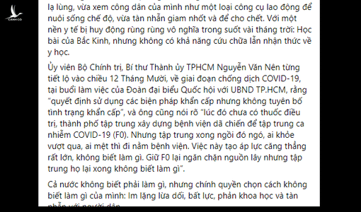 Góc nhìn của kẻ hằn học với đất nước qua việc hồi hương của người dân