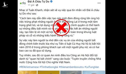 Các nhà “trí thức cõi mạng” hãy thôi những lý sự cùn để bênh vực Tịnh Thất Bồng Lai