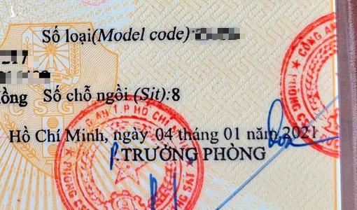 Lãnh đạo Cục Cảnh sát giao thông nói gì cà vẹt ôtô bị sai tiếng Anh?