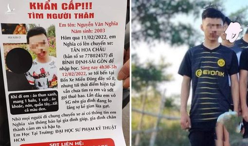 Bất ngờ số tiền nam sinh mất tích ở TP.HCM mang theo khi nhập học