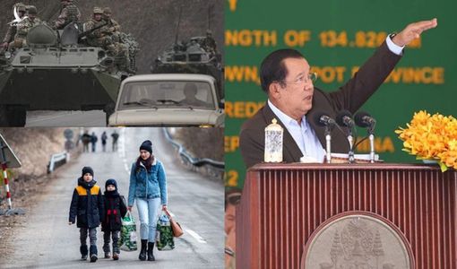 Ông Hun Sen lần đầu tiên lên tiếng về Ukraine, cảnh báo “chiến tranh du kích” nếu Nga không rút quân