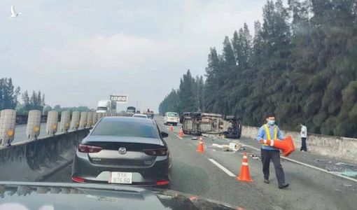 Xác định nguyên nhân ban đầu vụ xe chở Phó Chủ tịch TP.HCM Lê Hòa Bình gặp nạn trên cao tốc