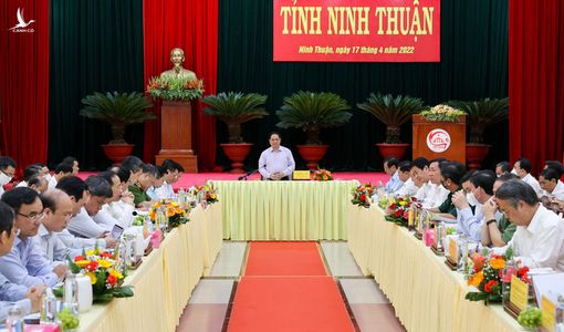 Thủ tướng Phạm Minh Chính: Ninh Thuận cần biến thách thức thành cơ hội