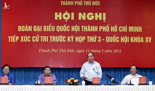 Chủ tịch nước Nguyễn Xuân Phúc: Việc nào người dân nói phải thì phải giải quyết dứt điểm!