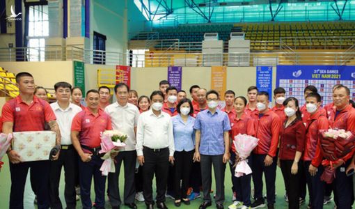 Phó thủ tướng Vũ Đức Đam kiểm tra công tác chuẩn bị SEA Games 31 tại Bắc Ninh, Bắc Giang