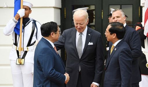 Thủ tướng Phạm Minh Chính gặp song phương Tổng thống Joe Biden
