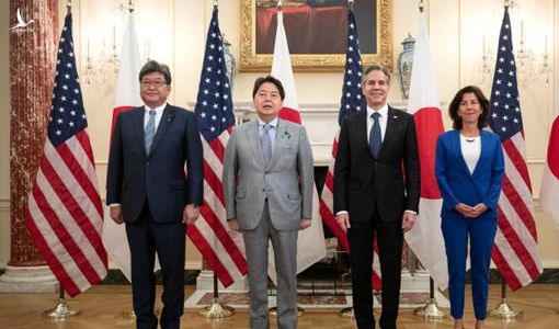 Mỹ, Nhật “quyết tâm” đối phó Trung Quốc