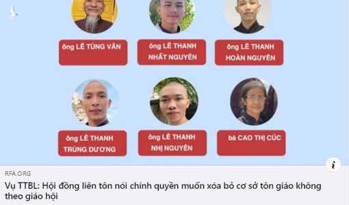 Quân cờ chính trị mang tên Tịnh thất Bồng Lai