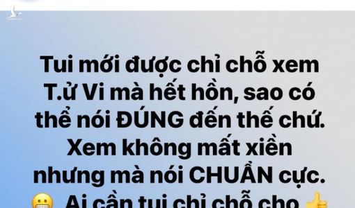 Kiếm tiền bằng cổ xúy coi bói, “người nổi tiếng” đang quá coi thường dư luận!