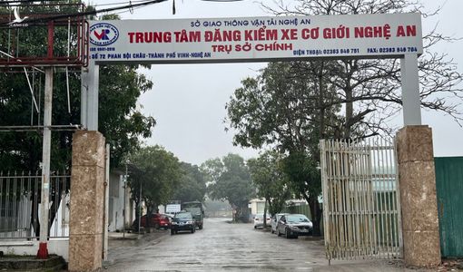 Nhiều cán bộ đăng kiểm ở Nghệ An bị bắt
