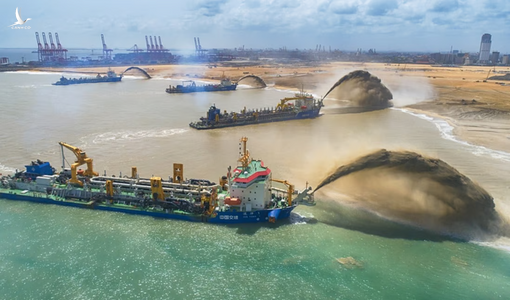 “Siêu tàu xây đảo” mới của Trung Quốc chuẩn bị khuấy đảo Biển Đông