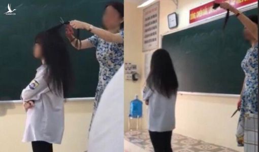 Cô giáo cắt tóc nữ sinh tại lớp: ‘Phản giáo dục, xúc phạm thân thể học sinh’