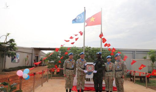 “Check-in” cột cờ ở Nam Sudan dịp sinh nhật Chủ tịch Hồ Chí Minh