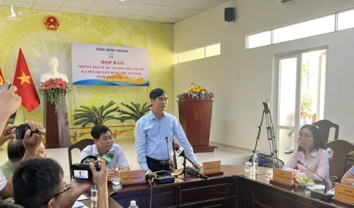 Bình Thuận họp báo về việc lấy hơn 600 ha rừng làm hồ Ka Pét